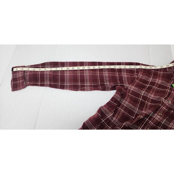 Sonoma Soft Flannel Button Down Long Sleeve Shirt with Pocket  Women Size Small - Picture 6 of 12